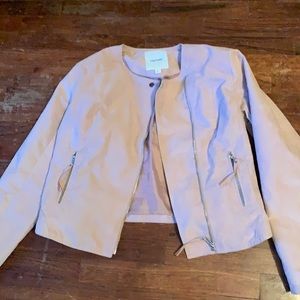 Maurices SZ L blush motto jacket
